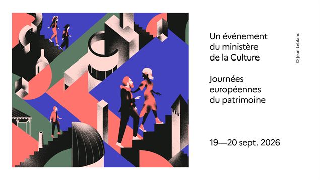 Affiche officielle - JEP 2026 - Ministère de la culture_Jean.Leblanc