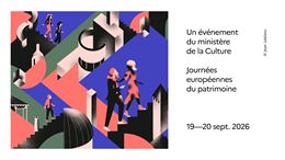 Affiche officielle - JEP 2026 - Ministère de la culture_Jean.Leblanc