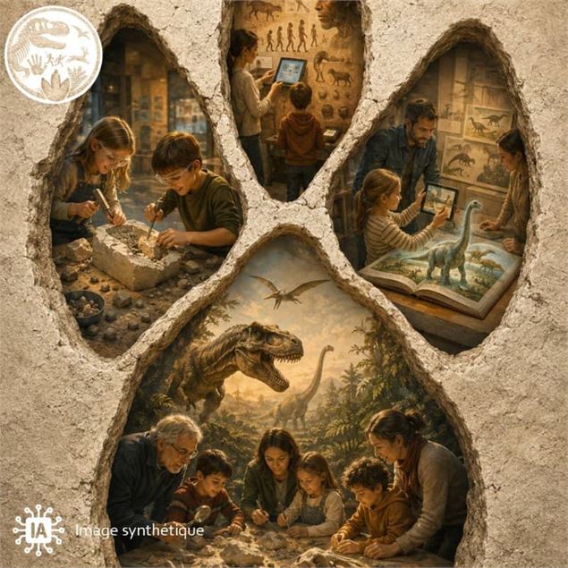 Expo interactive : Le patrimoine avant l’Histoire - Généré avec l'IA