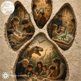 Expo interactive : Le patrimoine avant l’Histoire - Généré avec l'IA