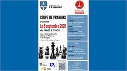 Tournoi d'échecs COUPE DE PRANGINS - La Garde du Roi