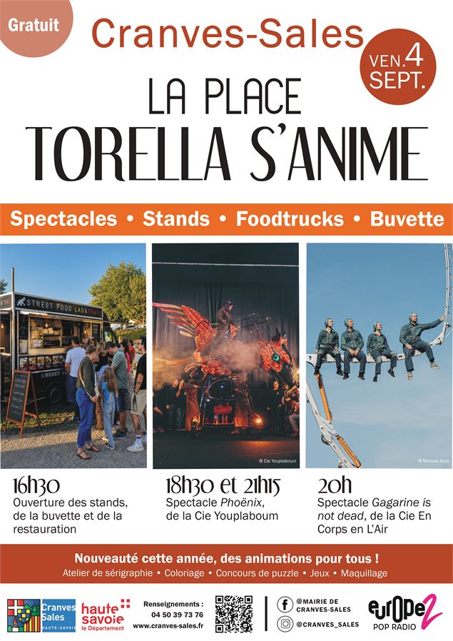La place Torella s'anime_Cranves-Sales - Mairie de Cranve Sales