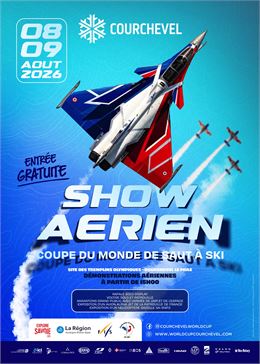 Démonstrations aériennes coupe du monde saut à ski_Courchevel