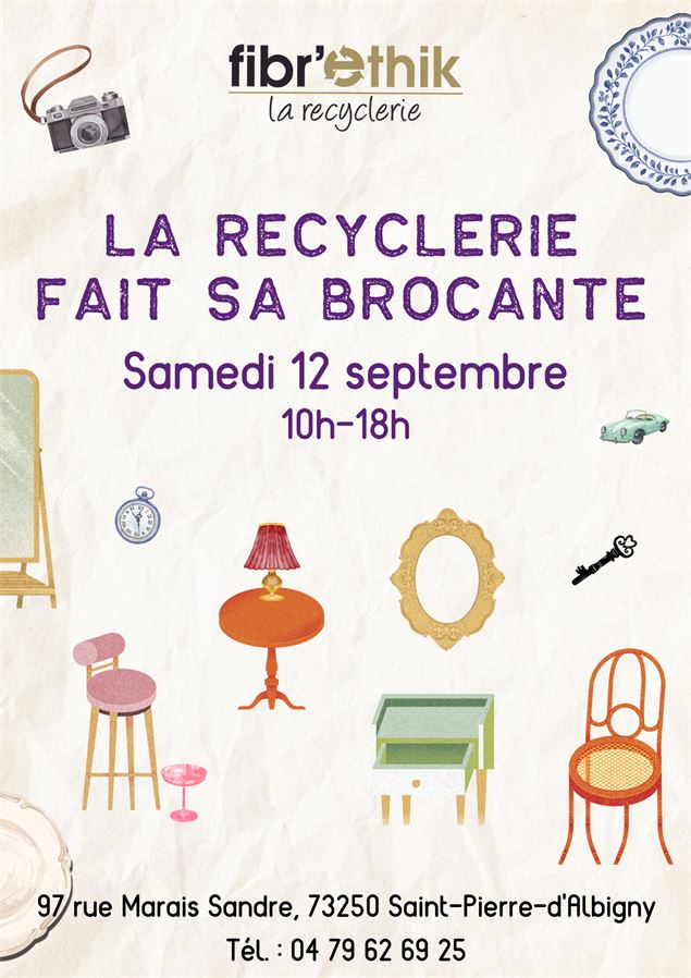 La Recyclerie fait sa brocante