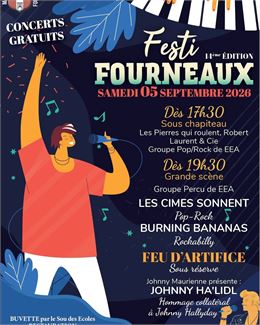 Affiche Festi Fourneaux - Marie Colomb/Mairie de Fourneaux