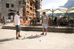 Pétanque place des Dolomites - Esther Vittot