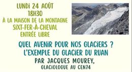Conférence glacier - Espace Culturel Sixt
