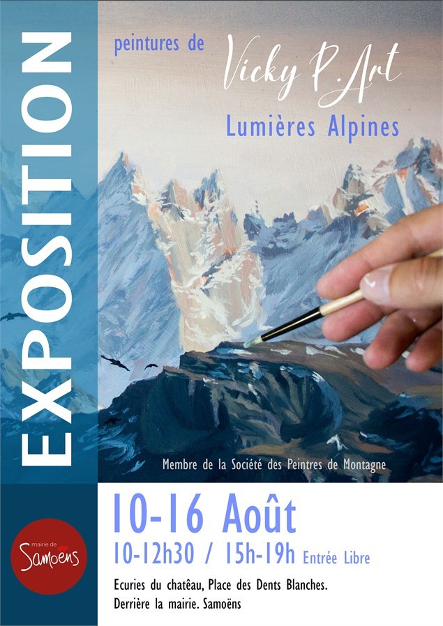 Exposition de peinture de montagne 