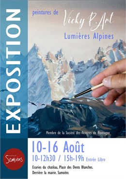 Exposition de peinture de montagne 