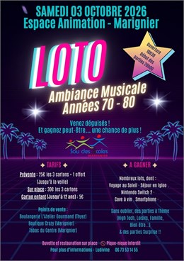 Loto du Sou des écoles de Marignier