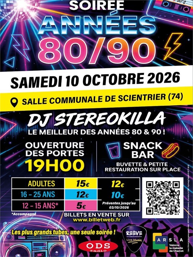 Soirée Années 80 / 90