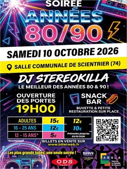 Soirée Années 80 / 90