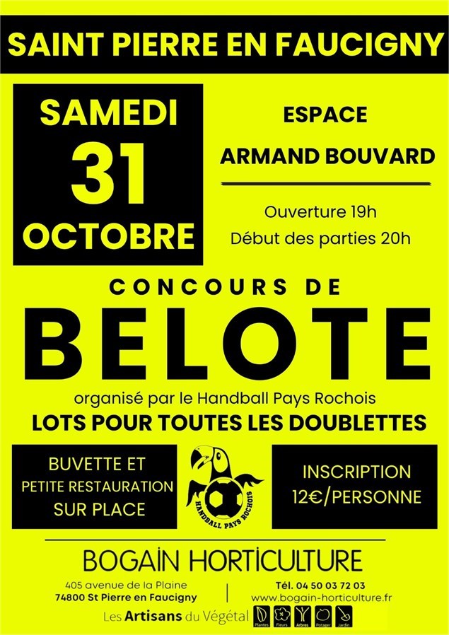 Concours de Belote