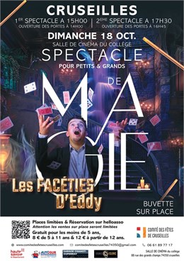 Spectacle de magie à Cruseilles - Les Facéties d’Eddy