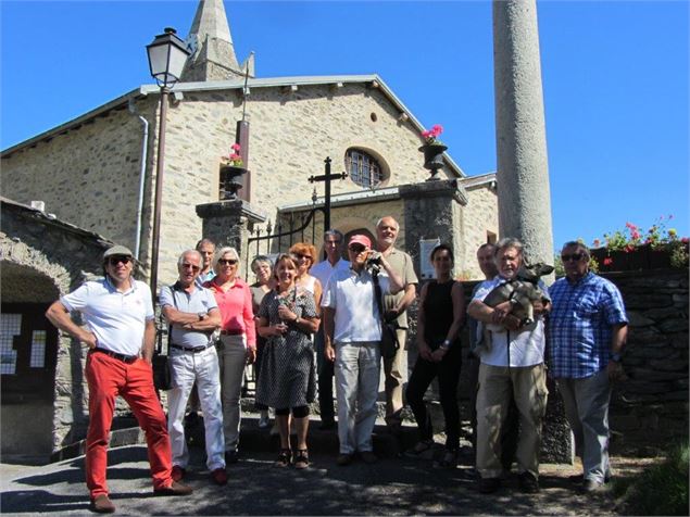 Visite guidée GPPS de l'église de Beaune - St Michel de Maurienne - Savoie Mont Blanc - Anne Triboui