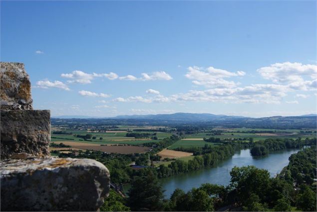 Vue depuis la tour octogonale - Office de tourisme Ars Trévoux