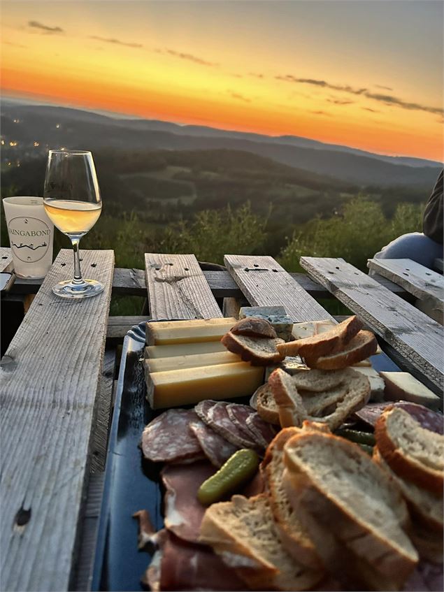 Dégustation et plateau repas - oui