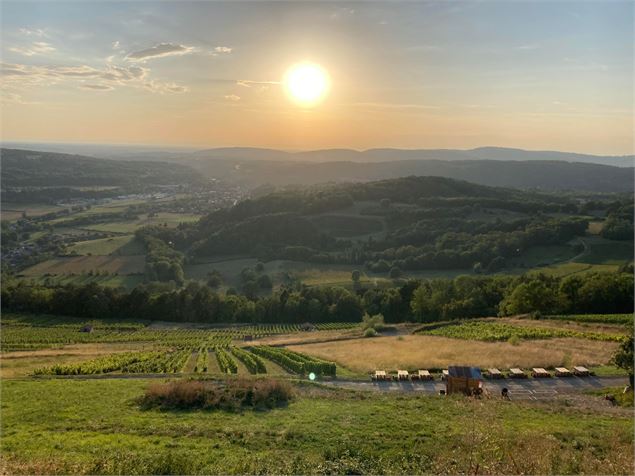 Panorama sur la vallée de l'Ain - oui
