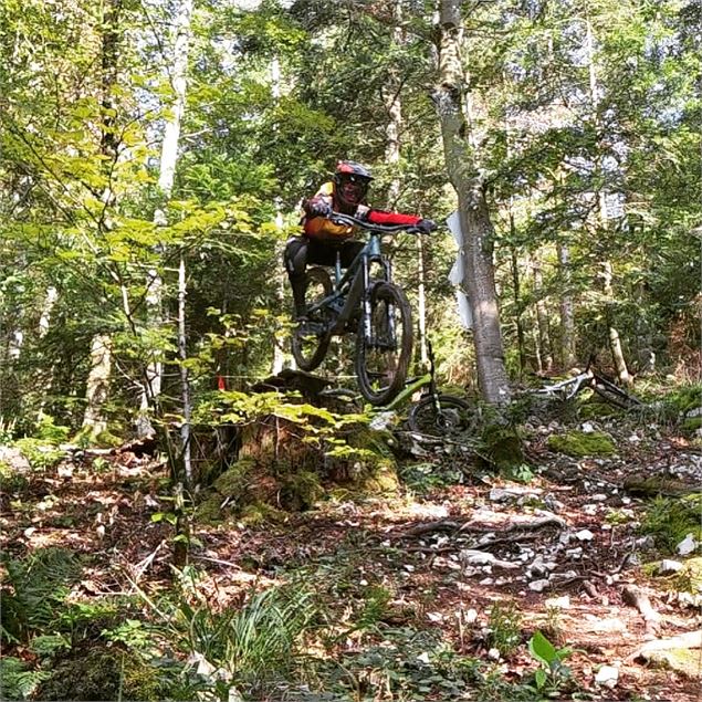 Bike Park de Cormaranche en Bugey - Sébastien Beaudon