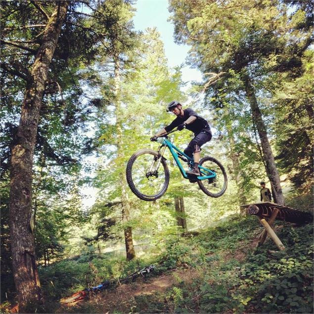 Bike Park de Cormaranche en Bugey - Sébastien Beaudon