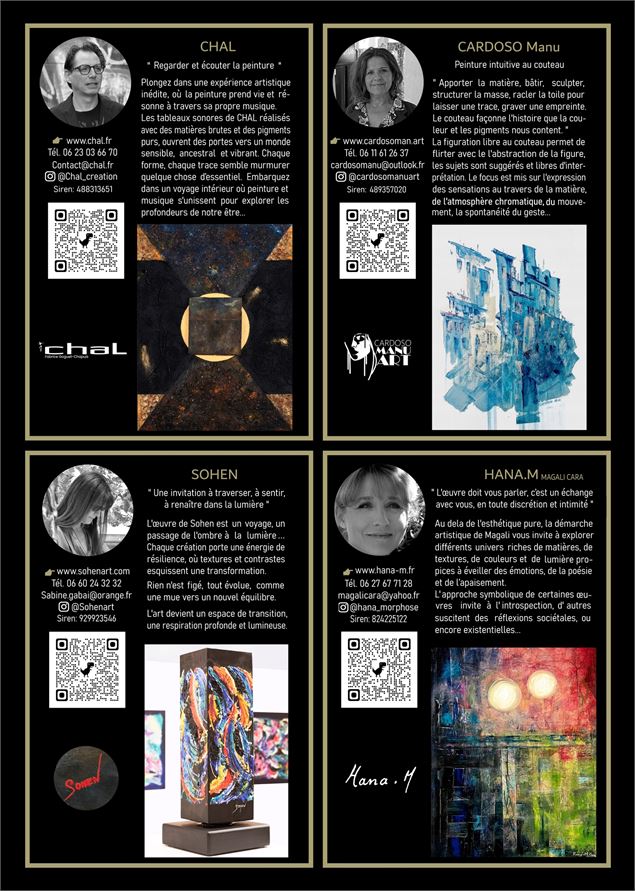 Artistes Exposants - ManuCardoso