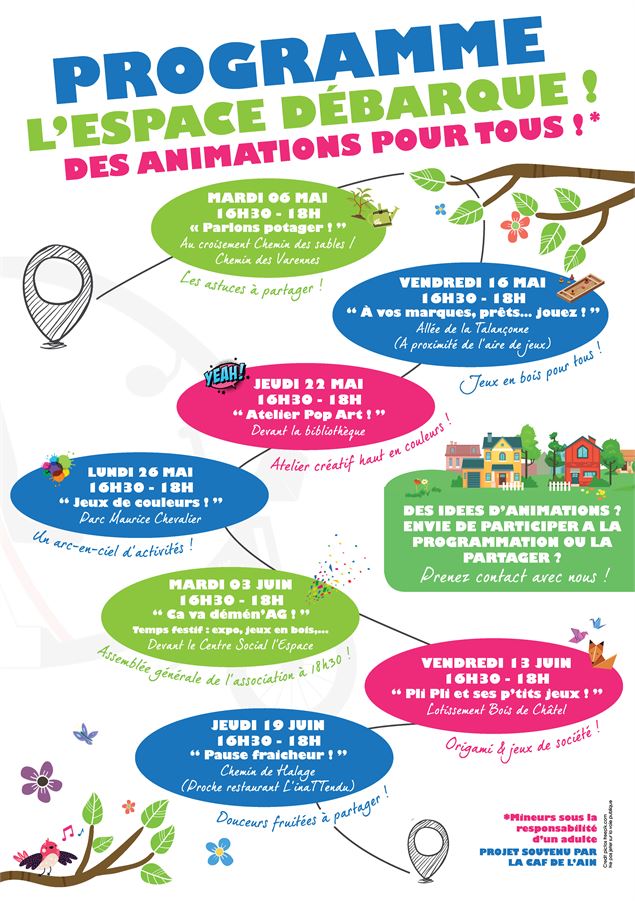 Programmation Espace Débarque - Credit freepik