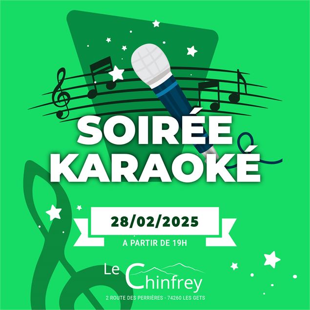 Karaoké au Chinfrey_Les Gets 28 février