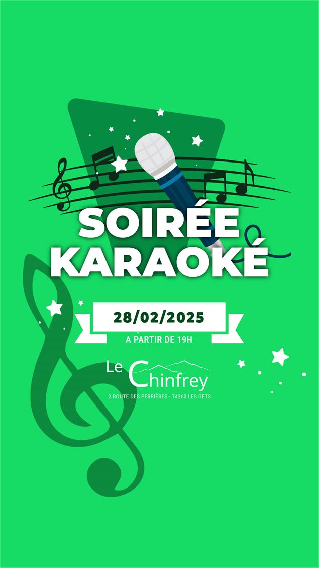 Karaoké au Chinfrey_Les Gets 28 février