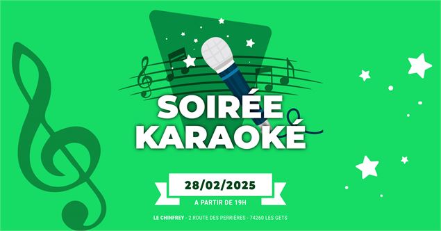 Karaoké au Chinfrey_Les Gets 28 février
