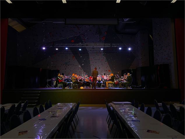 Répétition avant le concert