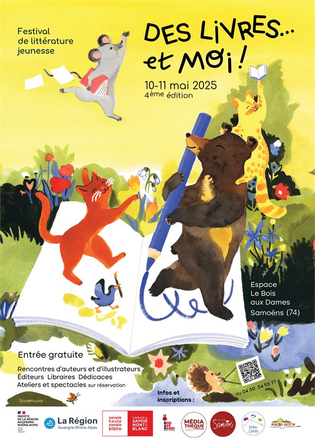 Des Livres ... Et Moi ! Festival de littérature jeunesse - 4ème édition_Samoëns - @Julia Woignier -