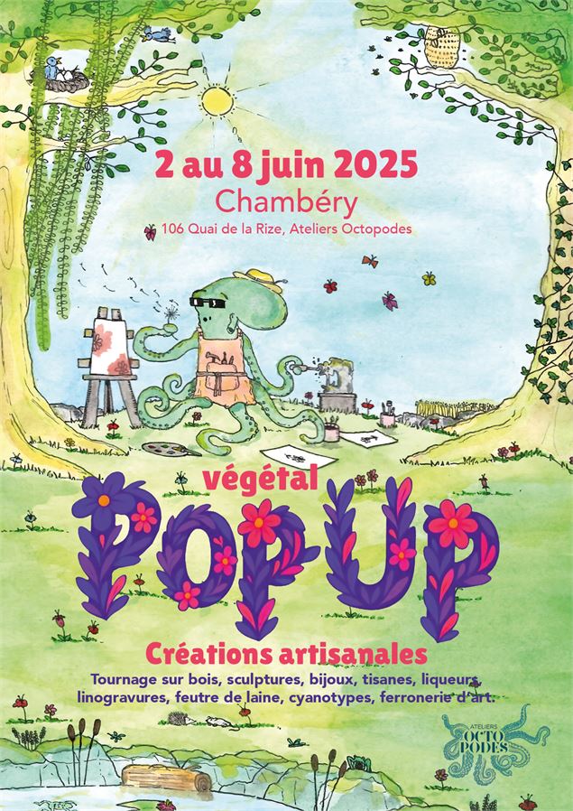 Affiche Vegetal Pop'Up - Freepik