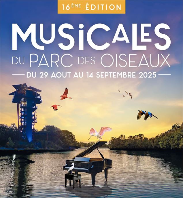 Festival les Musicales du Parc des Oiseaux_Villars-les-Dombes - Parc des Oiseaux