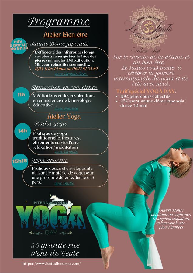 Journée internationale du Yoga - Le Studio 