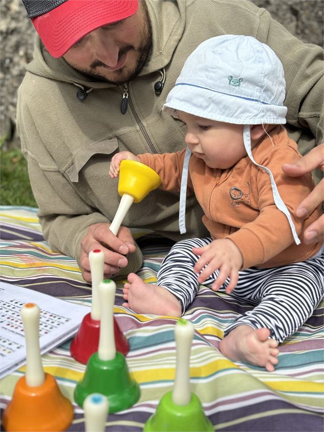 Ateliers d'initiation à la montagne pour les tout-petits par les sens - Mairie de Châtel