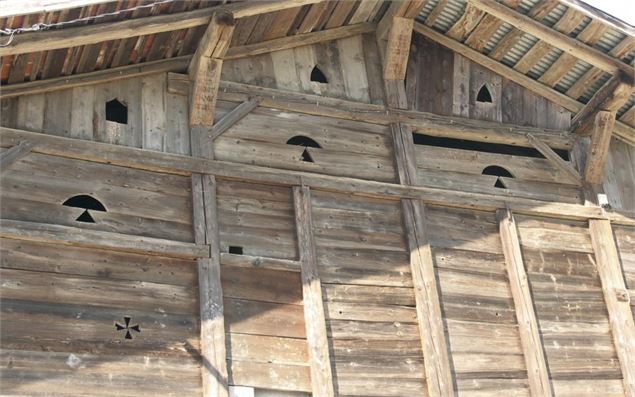 Façade d'une ferme