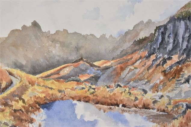 Exposition de peintures d'Août_Bâgé-le-Châtel - Jean-Paul Bard