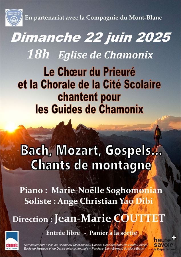 Concert du Choeur du Prieuré et la Chorale de la Cité Scolaire_Chamonix-Mont-Blanc