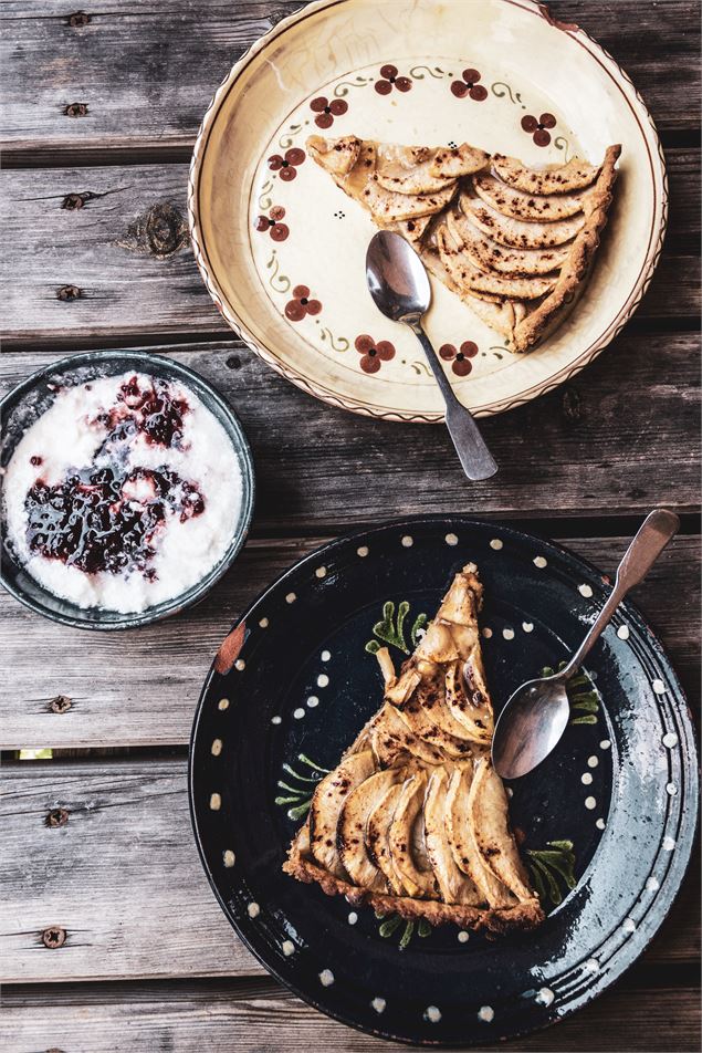 Goûter à La Ferme des Corbassières