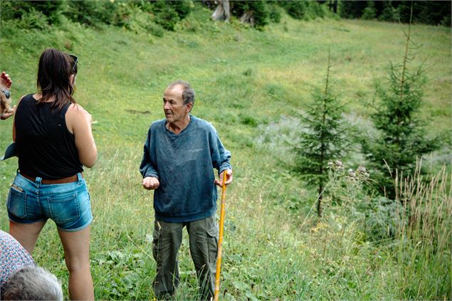 Visite de la ferme du Féto en alpage - Marie El-Hajal - OT PEVA LME