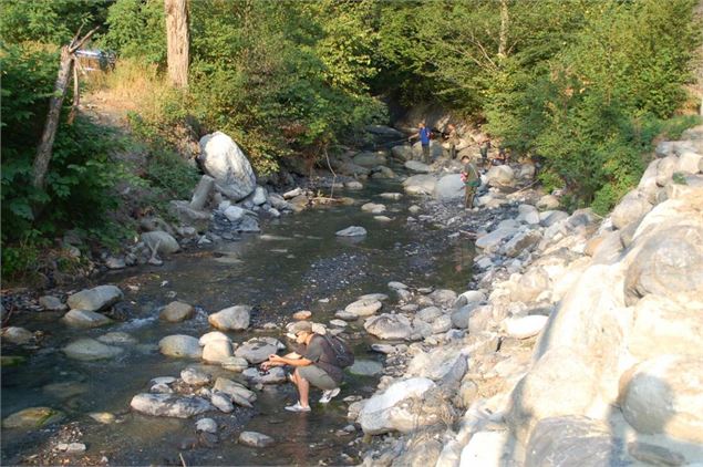 concours de pêche dans la Sallanches