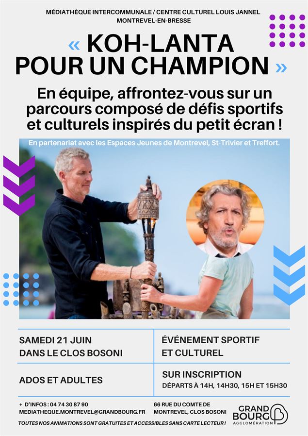 Koh-Lanta pour un champion - droits réservés