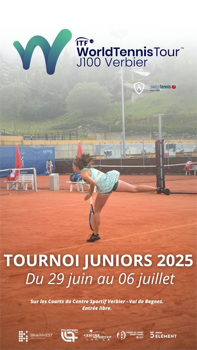 Tournoi ITF J100 Verbier_Val de Bagnes - Advanced Tennis Academy - Five 