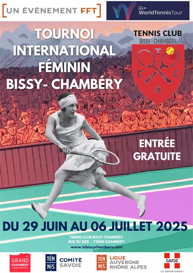 Tournoi International de Tennis Féminin Bissy-Chambéry_Chambéry - Tennis Club de Bissy-Chambéry