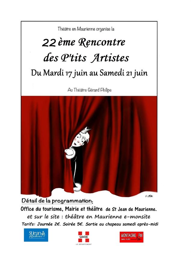 22ème Rencontre des P'tits Artistes - Théâtre en Maurienne
