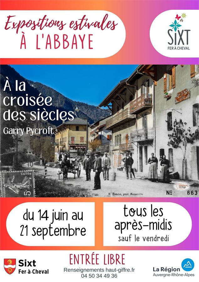 Expositions estivales à l'Abbaye_Sixt-Fer-à-Cheval