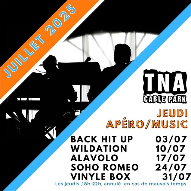 Apéro music_Arenthon - TNA Cable Parc