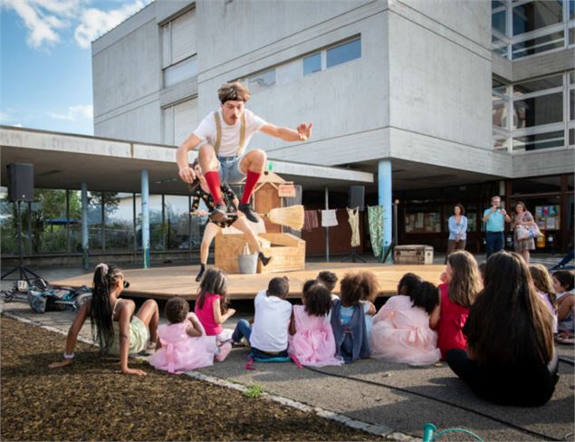 Photo du spectacle Étranges, Étrangers - Compagnie Duo Kilombo