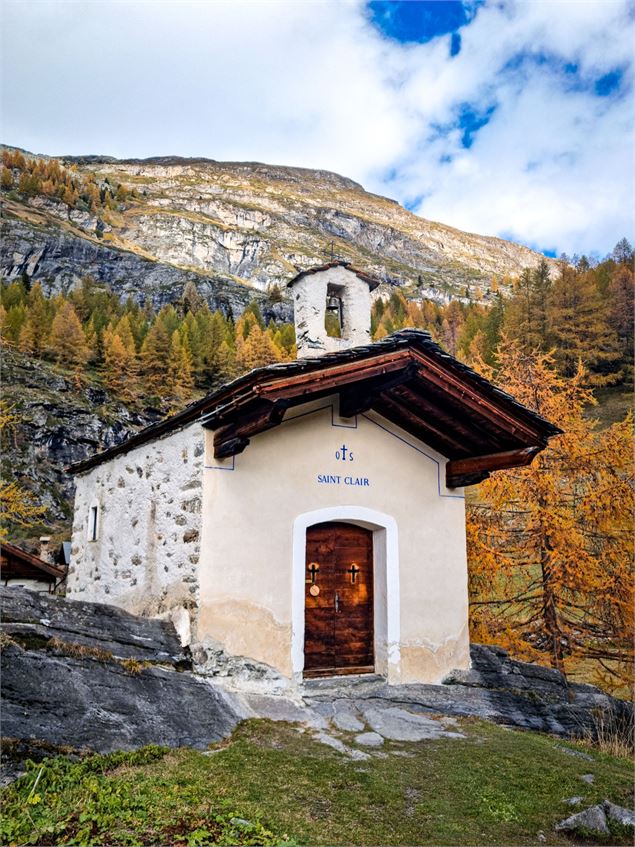 Chapelle St Clair - Sainte Foy Tourisme