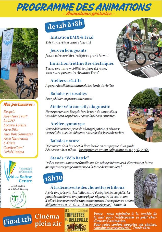 La Voie Bleue en fête !_Thoissey